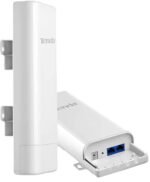 Tenda 2.4Ghz point to point wireless bridges 5Km transmission POE super outdoor elevator monitoring AP Repeater p to p 1pcs - Image 3