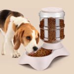 Frosted Texture Plastic Automatic Pet Feeder - Image 8