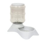 Frosted Texture Plastic Automatic Pet Feeder - Image 4