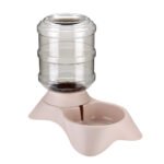 Frosted Texture Plastic Automatic Pet Feeder - Image 6