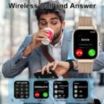 New Smartwatches Now On Sale, Featuring Message Alerts, Call Answering, Health Monitoring, Activity Tracking, Notification Reminders, And Fitness Functions.Not Waterproof - Image 3